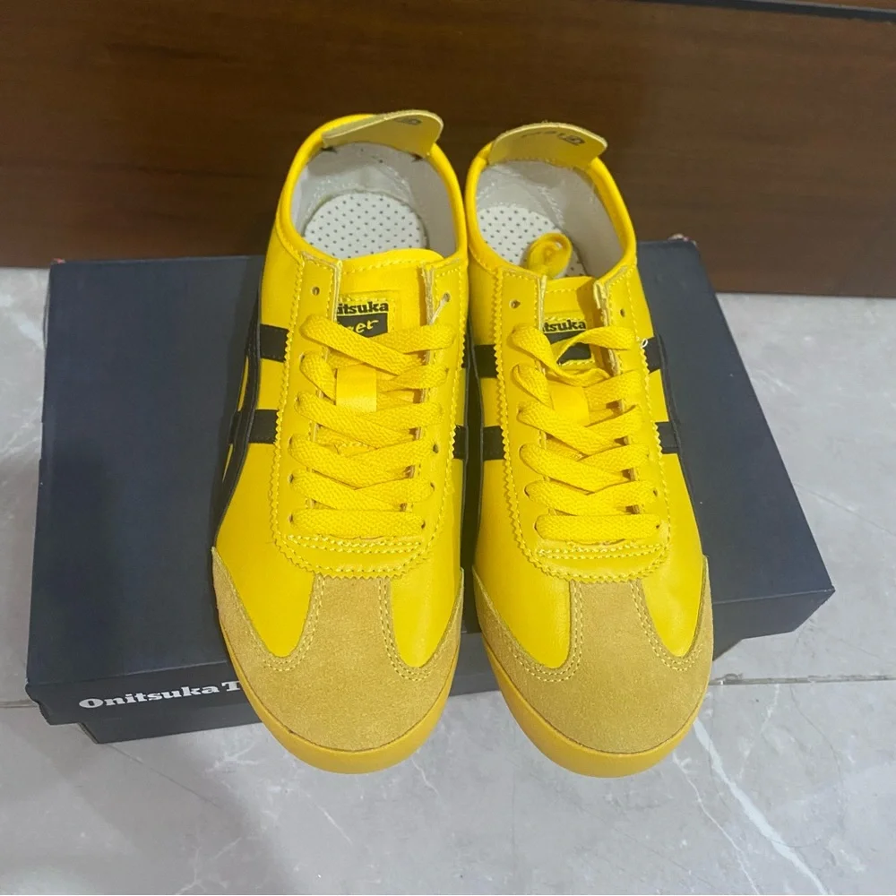 Onitsuka Tiger By Asics Yellow Sneakers - Picture 8 of 8